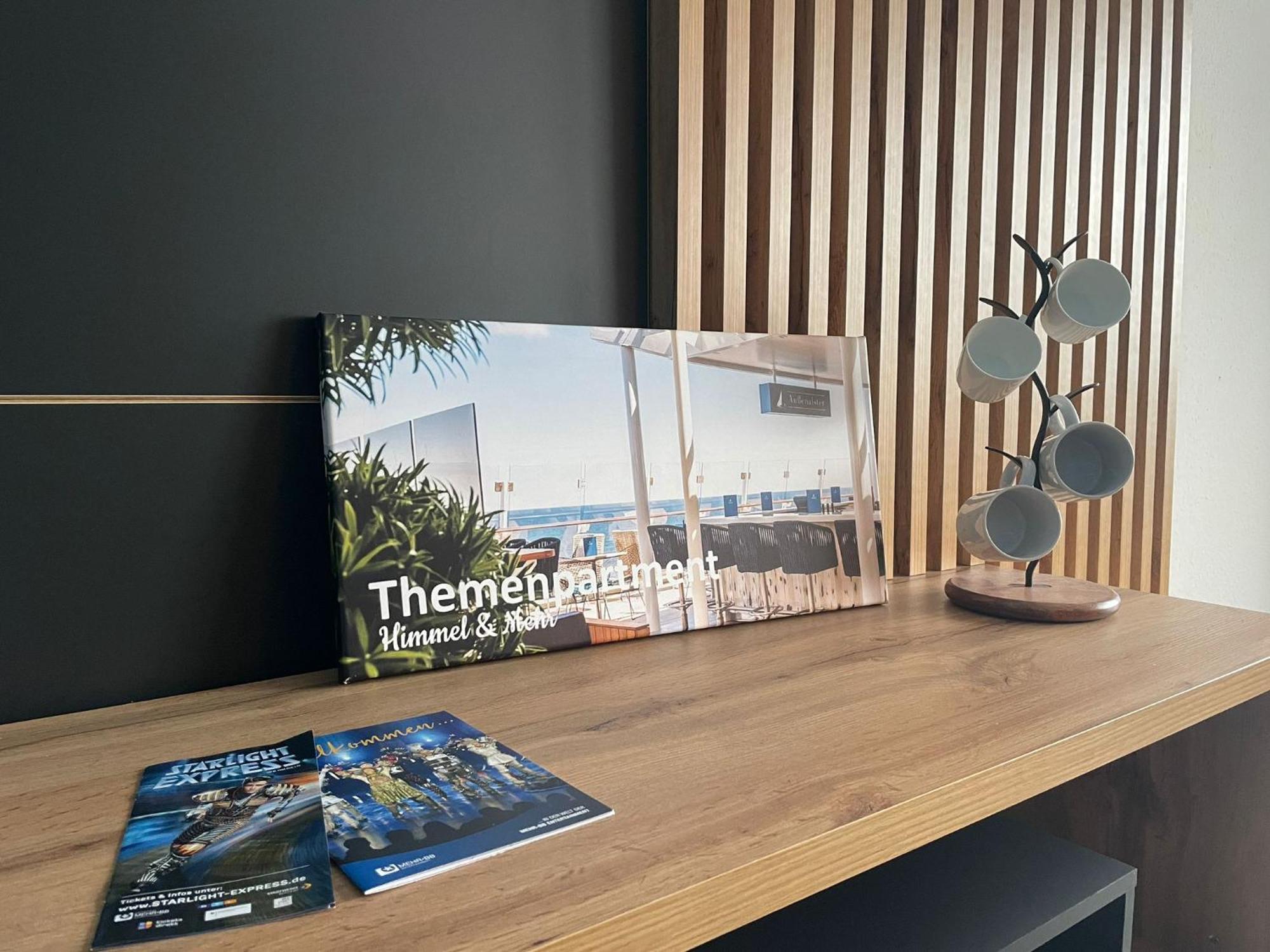 Themenpartment Himmel Und Mehr Penthouse Apartment Gelsenkirchen Bagian luar foto