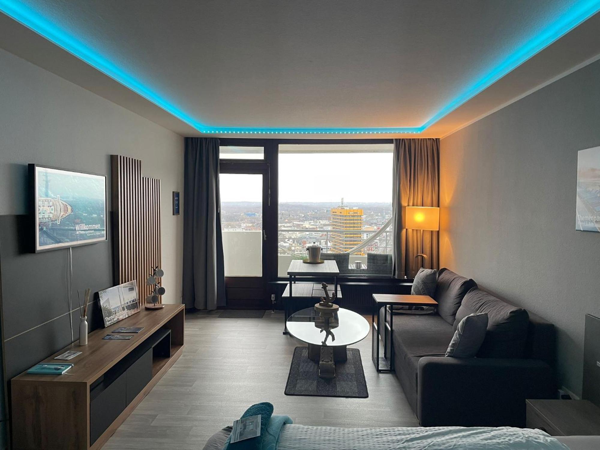 Themenpartment Himmel Und Mehr Penthouse Apartment Gelsenkirchen Bagian luar foto